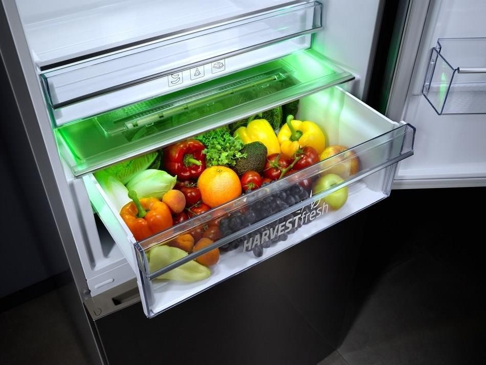 Por qué el cajón de este frigorífico Beko cambia de color para tus verduras