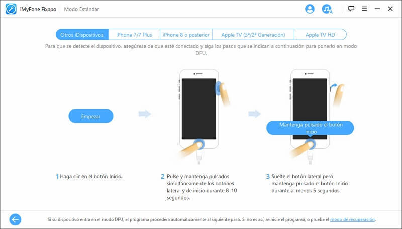 recuperar iphone pantalla negra logo boot loop 4