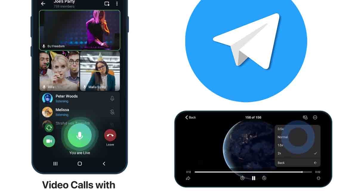 8 novedades que te interesa conocer de la actualización de Telegram