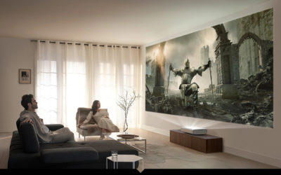 Samsung LSP9T The Premiere 130″, un proyector 4K de tiro corto para tu salón
