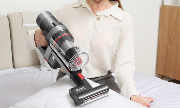 Este aspirador de mano de Proscenic tiene potencia para limpiar toda la casa en una única pasada