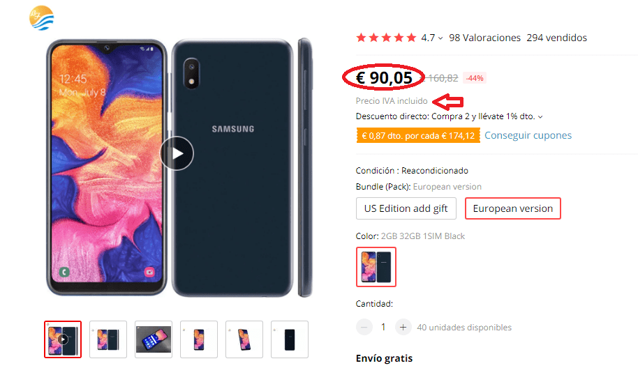 Qué es el extra de IVA que aparece al comprar en AliExpress y por qué varía tanto 1