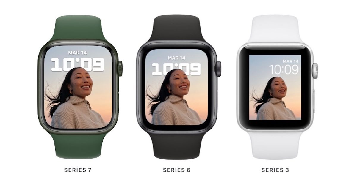Esto es lo que trae de nuevo el Apple Watch 7 respecto a generaciones anteriores