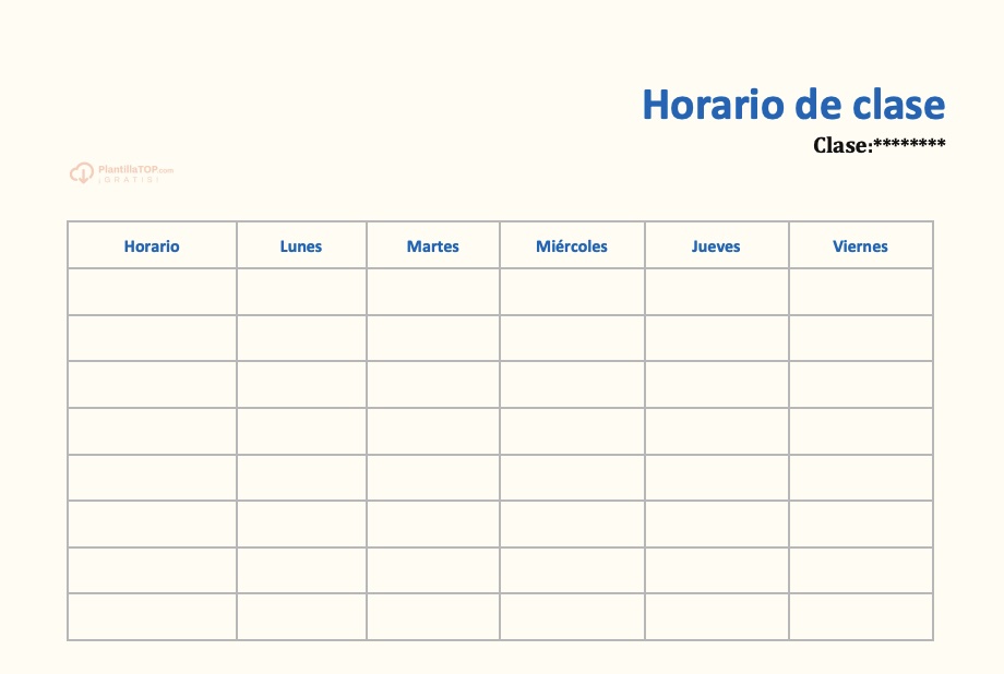 horario-de-clase