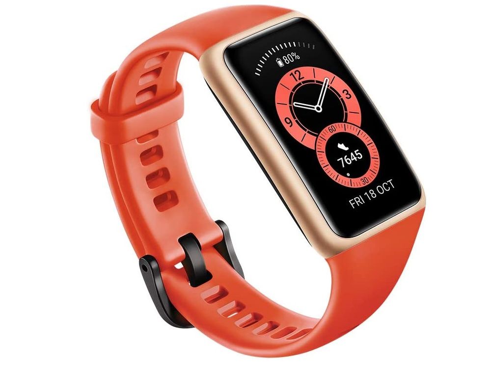 Correa Para Huawei Honor Band 6 y Huawei Band 6 Deportiva Silicon Rojo