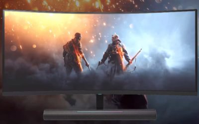 Huawei MateView GT, 34 pulgadas de pantalla curva y barra de sonido integrada