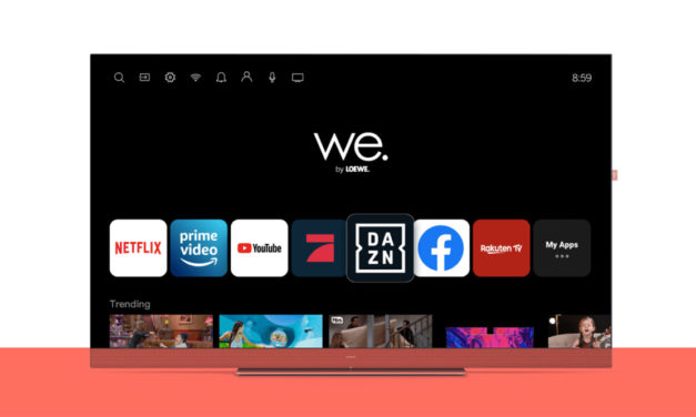We. SEE 55 by Loewe, televisor 4K con gran diseño y 80W de sonido