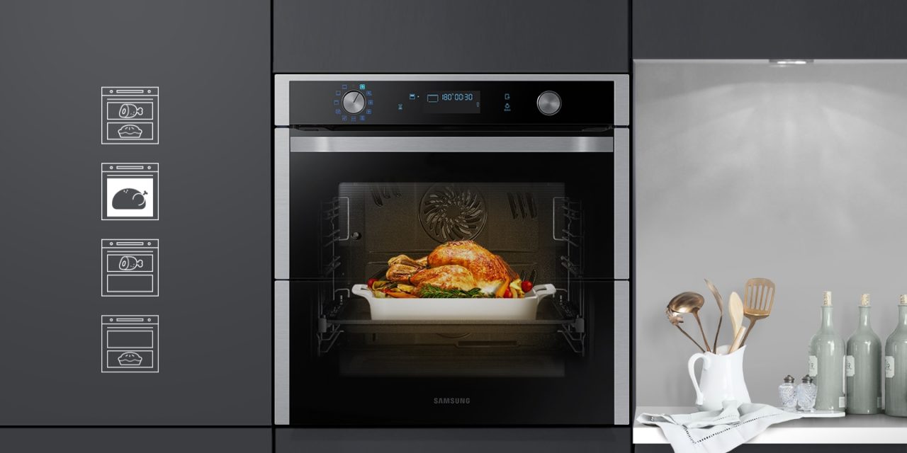 Samsung Dual Cook Flex NV75N7677RS, un horno con pirólisis y Wifi para los más exigentes