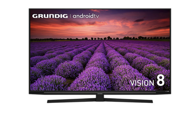 Grundig GFU8960B, televisor 4K con buen precio y miles de apps con Android TV