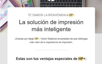 HP+, el servicio que convierte a tu impresora en algo más que un dispositivo