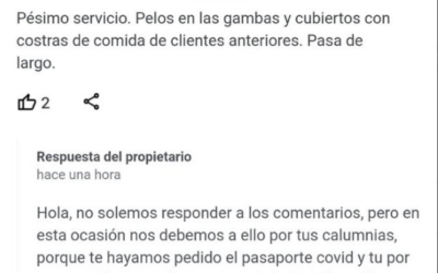 Guerra en Google Maps del restaurante criticado por la cofundadora de Vox