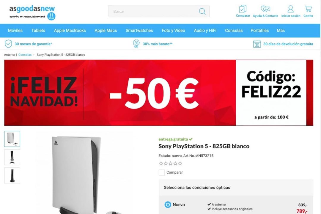 ¿Es fiable Asgoodasnew? 4 motivos por los que sí y 3 por los que no