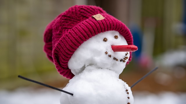 imágenes navideñas para felicitar la llegada de la Navidad muñeco de nieve