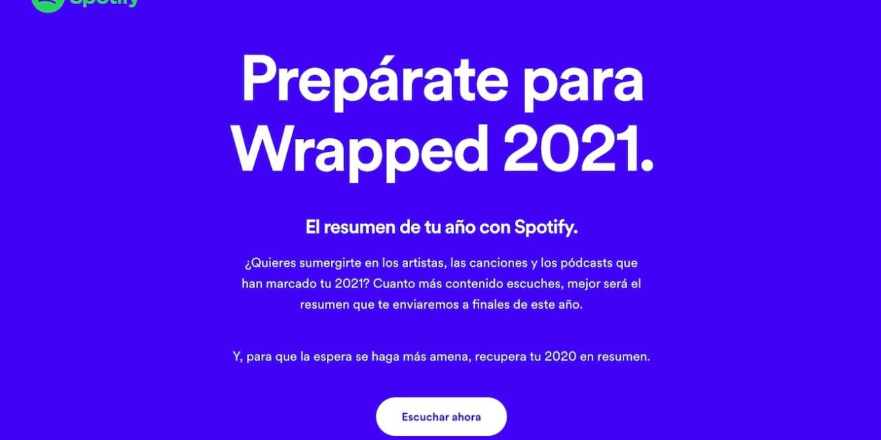 Ya es diciembre, ¿cuándo se activará Spotify Wrapped 2021?