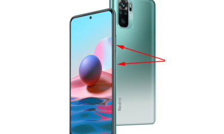 Cómo hacer captura de pantalla en el Xiaomi Redmi Note 10