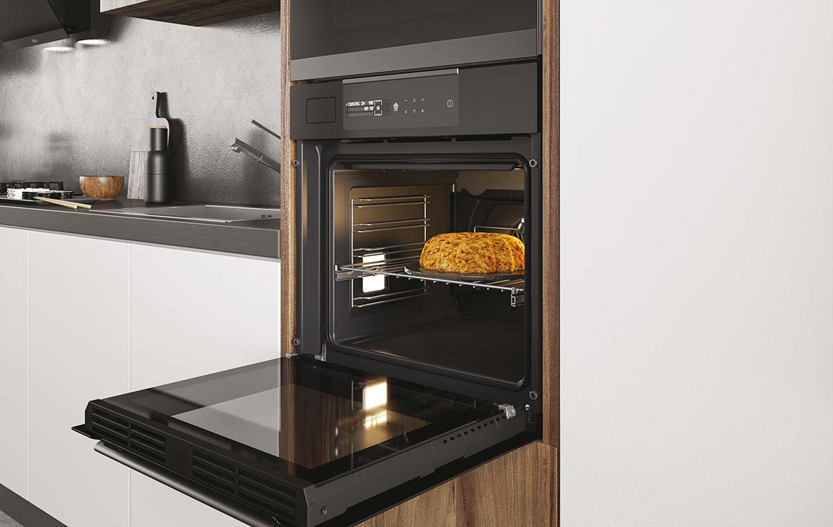 Hornos con tecnología perfectCooking 4D. Cocina 4 platos a la vez