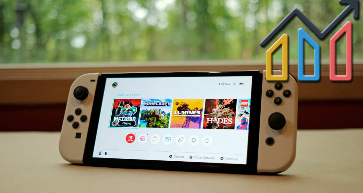 La Nintendo Switch hace historia y supera la barrera de las 100 millones de consolas, el doble de ventas que PS5