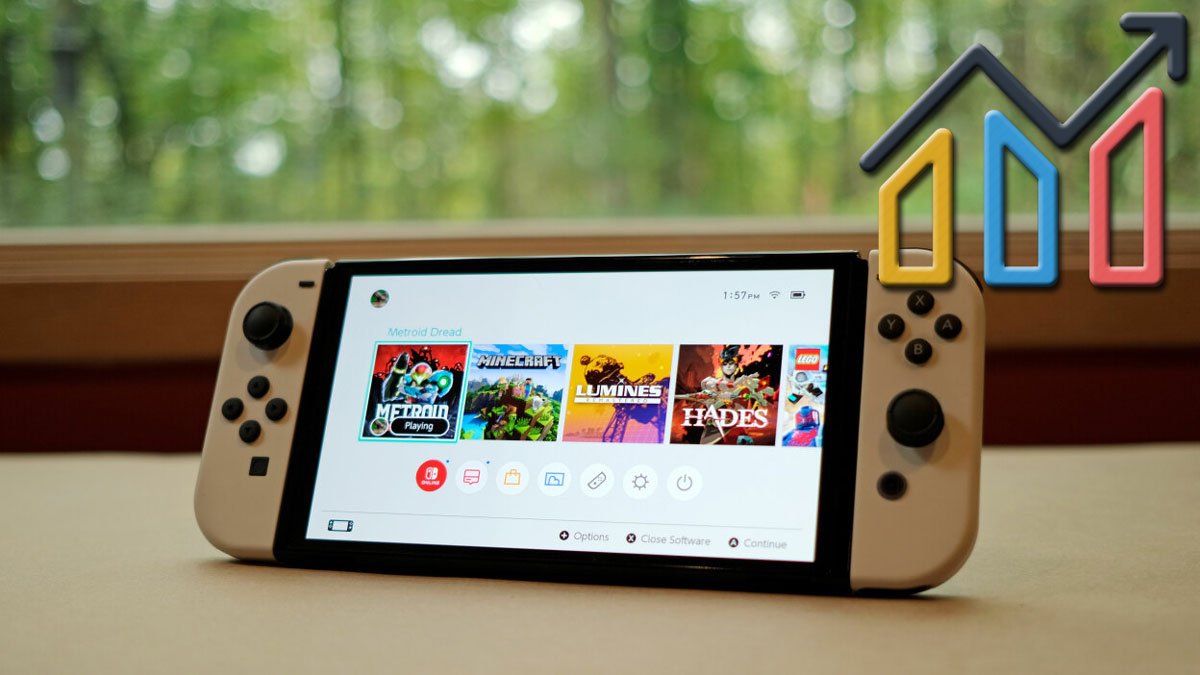 Nintendo Switch supera en ventas a PS5 con 100 millones de consolas