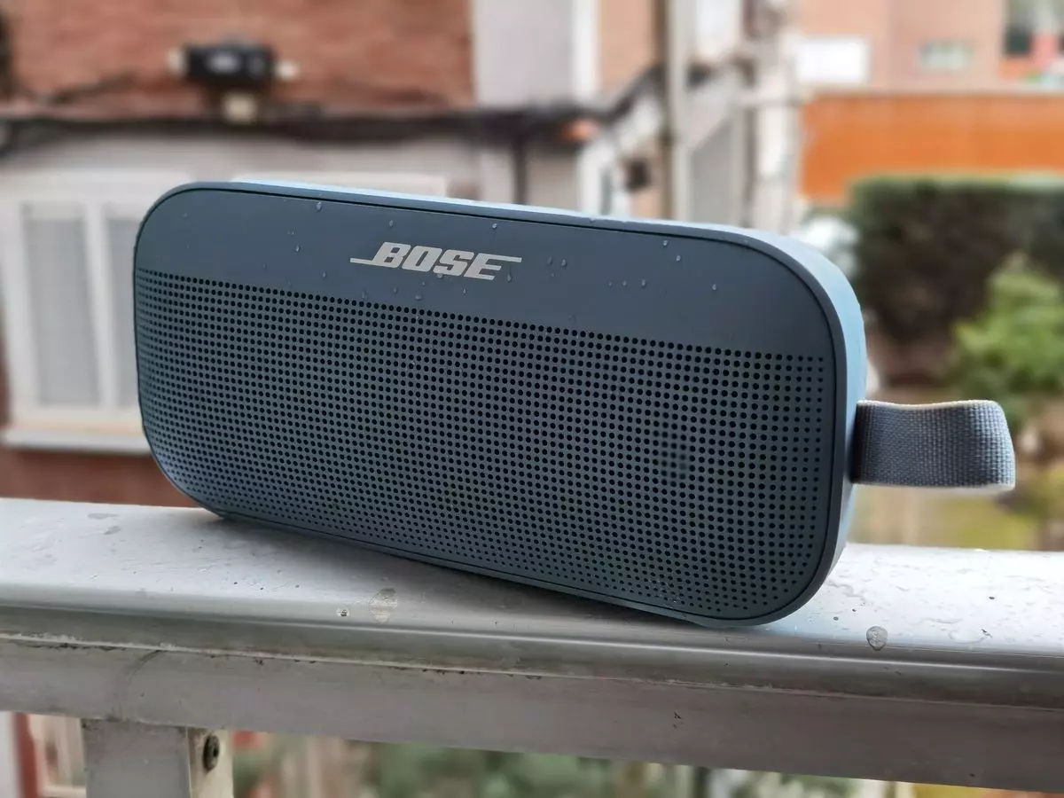 Parlante Bluetooth Bose SoundLink Flex Azul - BOSE AUDIO PEQUEÑO