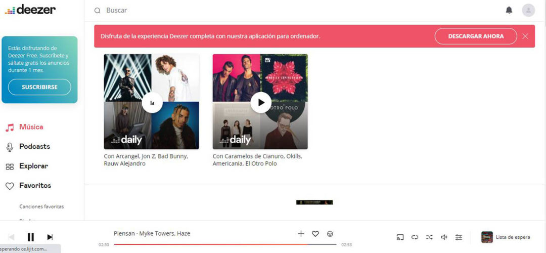7 webs para escuchar música en línea gratis