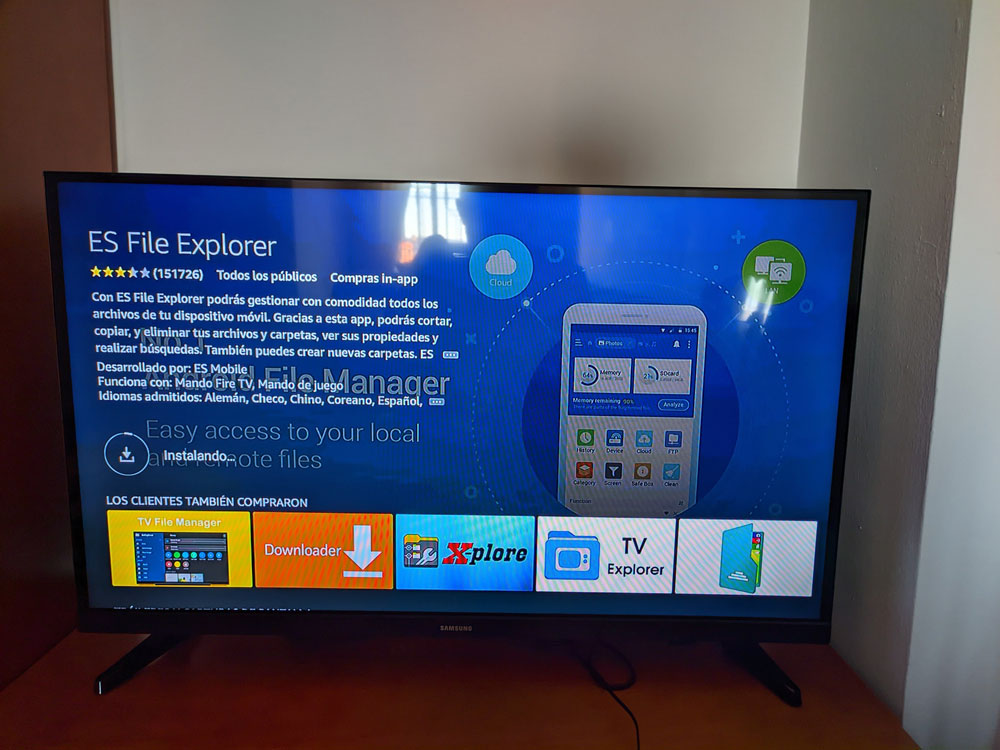 Descargar File Explorer en Amazon Fire TV