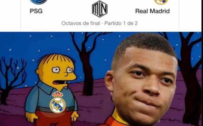 Los mejores memes de la derrota del Madrid frente al PSG en Champions