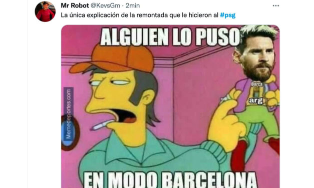 Los mejores memes de la espectacular remontada del Madrid PSG y el fracaso de Messi