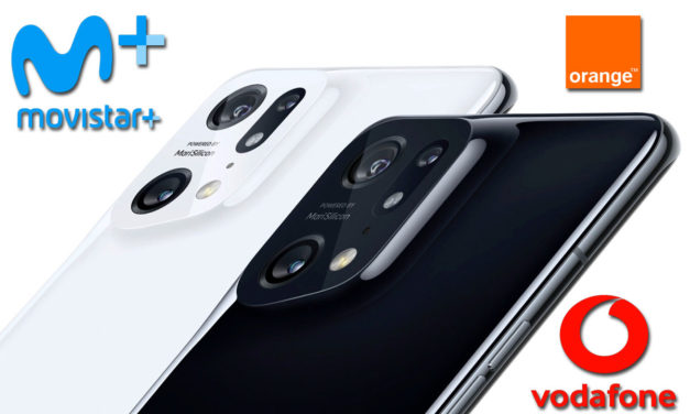 Precios y tarifas de los OPPO Find X5 y X5 Pro con Movistar, Orange y Vodafone