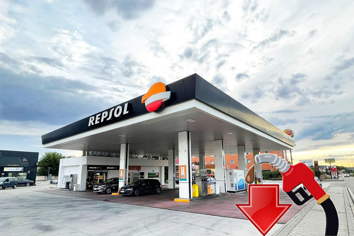 Respol baja 10 céntimos el precio de los carburantes