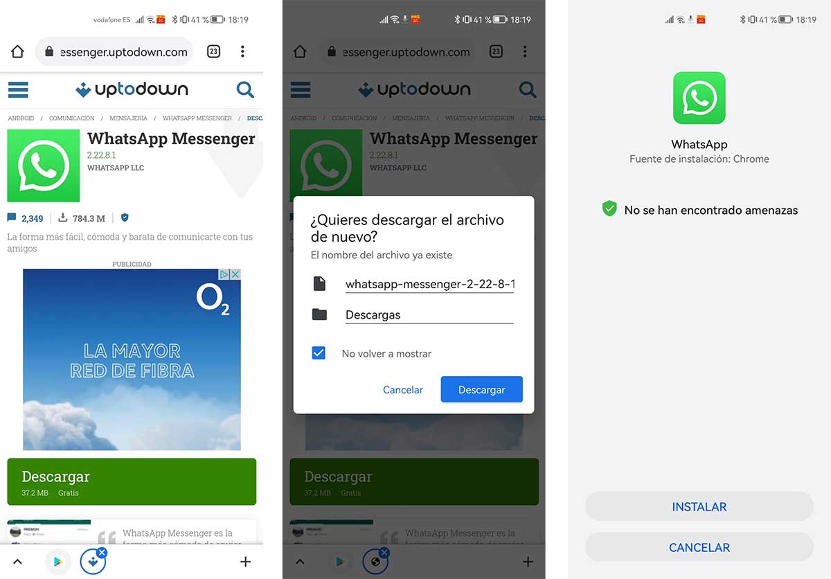 Cómo descargar WhatsApp desde Internet