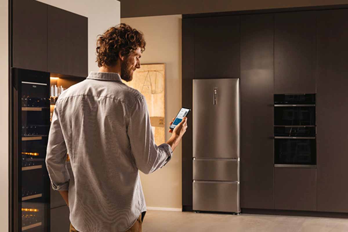 Los nuevos frigoríficos inteligentes de Haier ajustan la temperatura mientras que estas en el supermercado 1