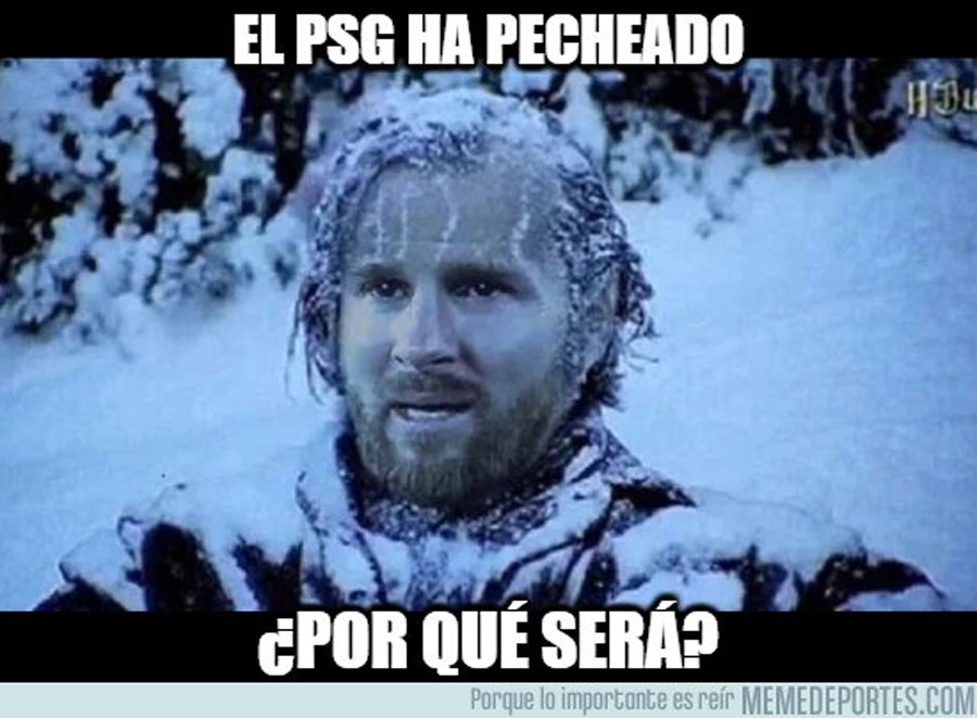 Memes remontada del Madrid-PSG y Messi
