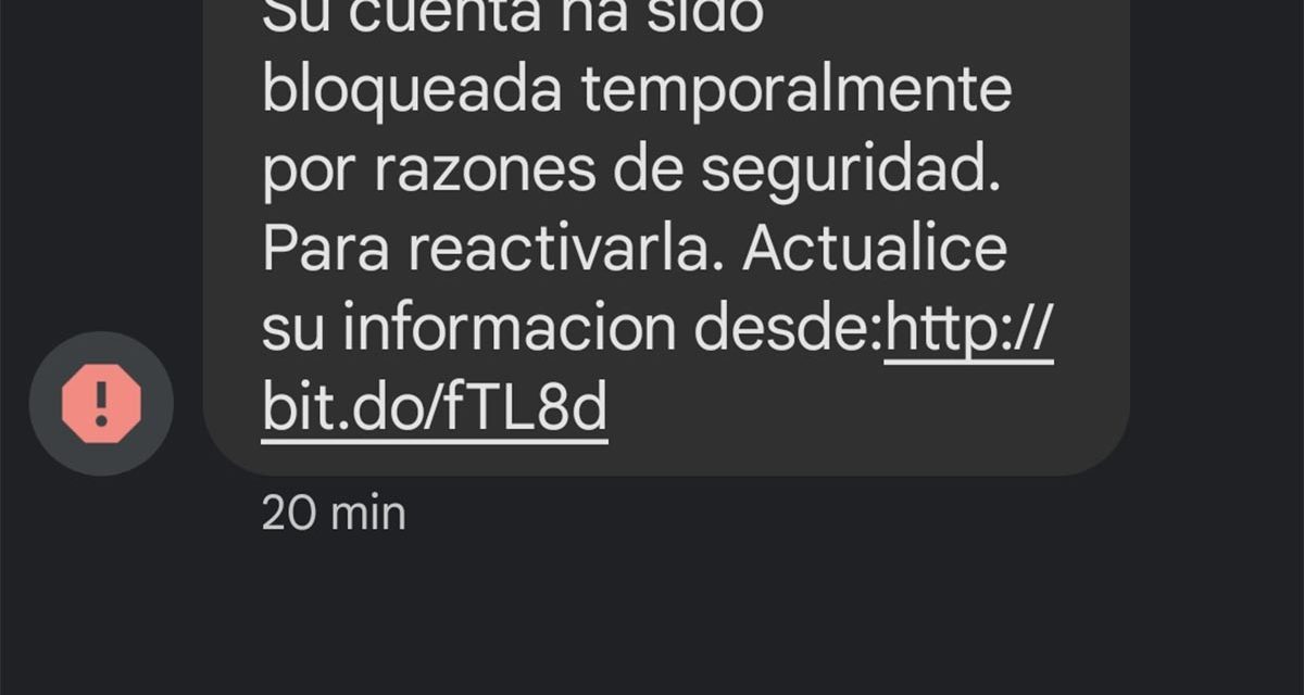 Esto es lo que debes hacer si recibes el SMS de Banco Santander del bloqueo de cuenta