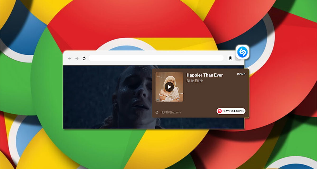 Así puedes usar Shazam como extensión de Chrome