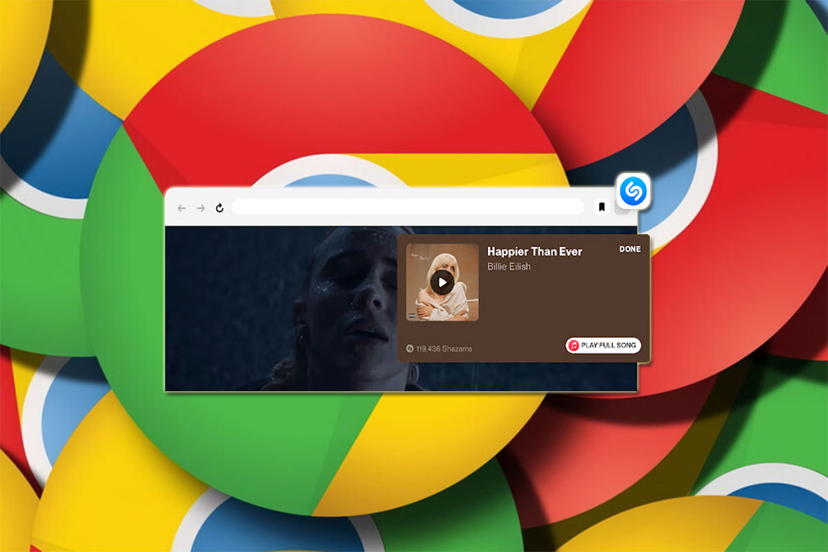 Cómo usar la extensión de Shazam en Google Chrome