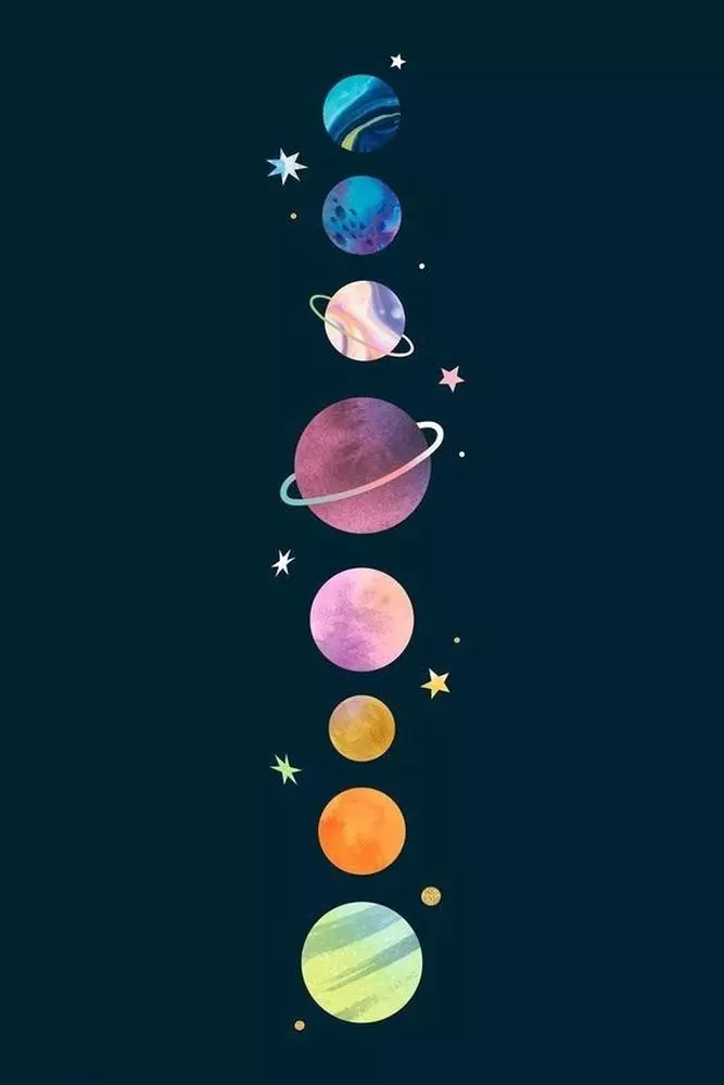 DOES EVERYTHING ABOUT THE UNIVERSE DRIVE YOU CRAZY? DO YOU LIKE SIMPLE AND MINIMALIST DRAWINGS? WE HAVE THE PERFECT COMBO: STARS, PLANETS, ASTRONAUTS AND ROCKETS. WHO GIVES MORE?-4