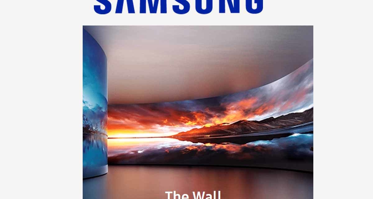 Samsung presenta nuevas pantallas para reinventar los negocios