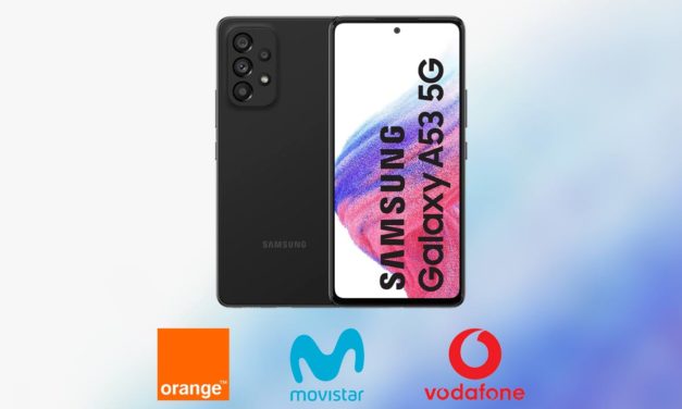 Tarifas y precios del Samsung Galaxy A53 5G en Movistar, Orange y Vodafone