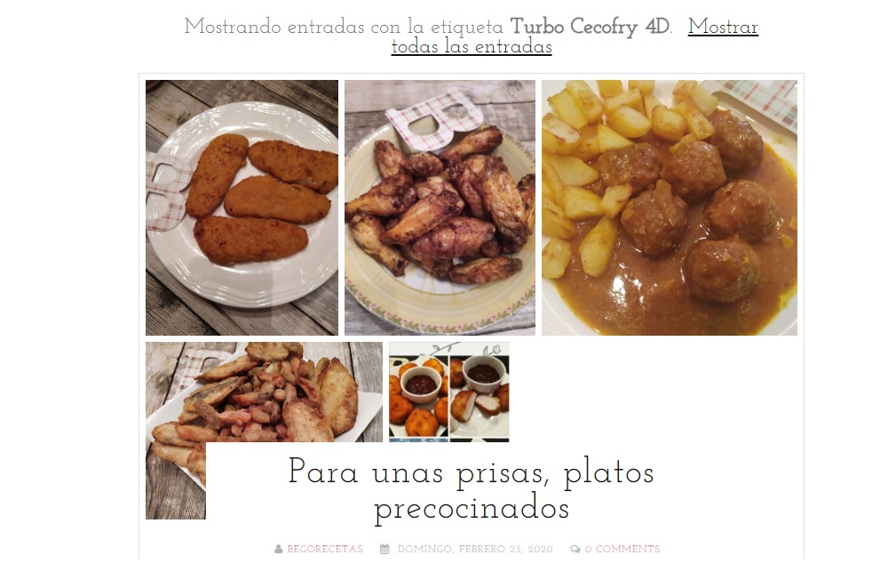 10 recetas ricas para la freidora de aire de Cecotec Cecofry