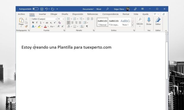 Cómo crear una plantilla en Word paso a paso