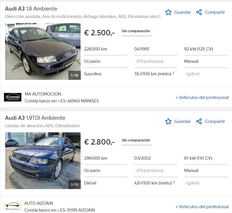 Éstas son las mejores opciones si quieres comprar un coche de segunda mano por Internet 3