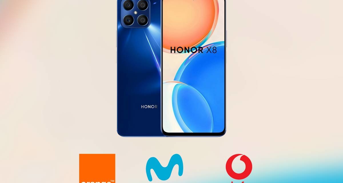 Tarifas y precios del Honor X8 en Movistar, Orange y Vodafone