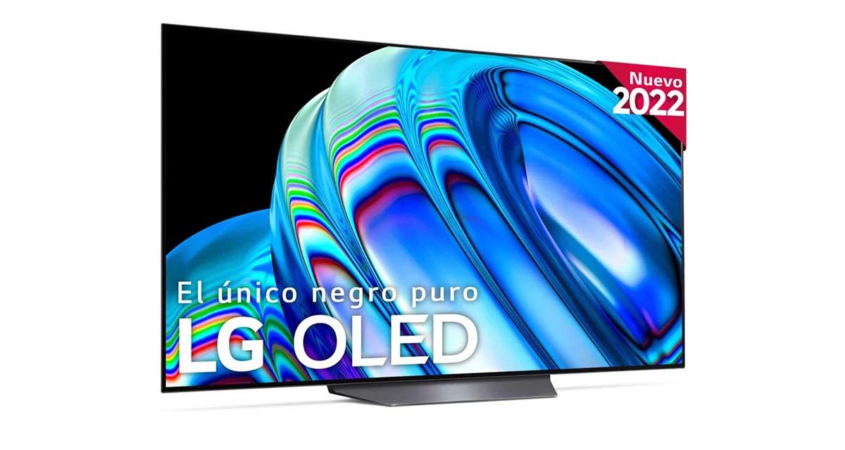 Televisor LG 4K OLED B2, con Dolby Vision y Dolby Atmos para ver y jugar