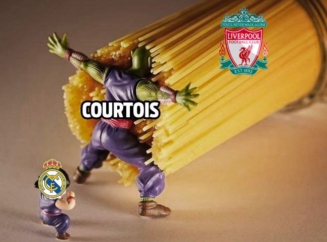 Los memes más divertidos de la 14ª Champions del Madrid y la exhibición de Courtois 1