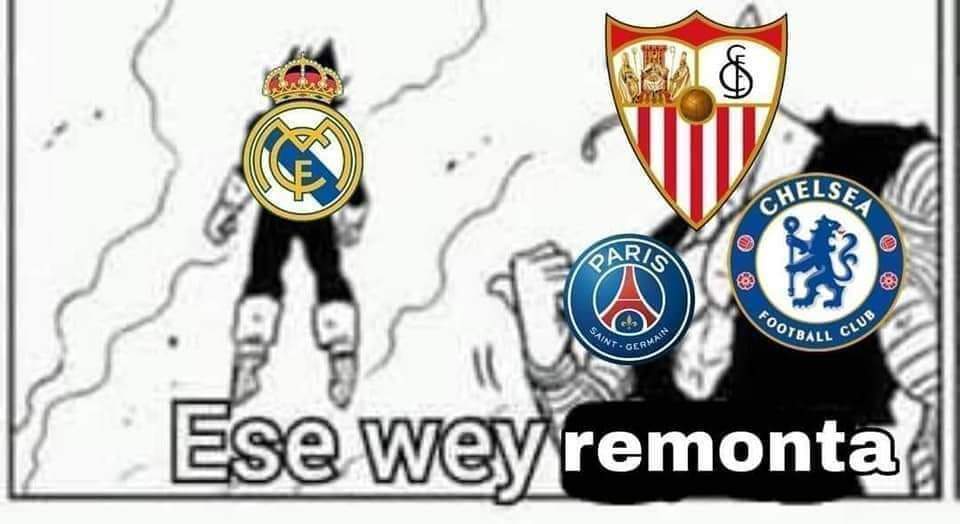 Los memes más divertidos de las épicas remontadas del Madrid en Champions 8