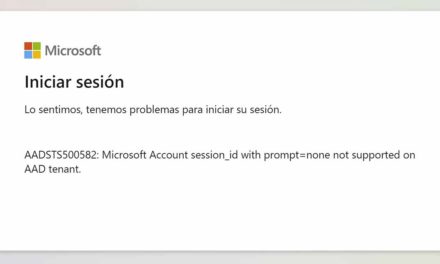 Problema con el código AADSTS500582 al iniciar sesión en Microsoft Teams, ¿qué ocurre?