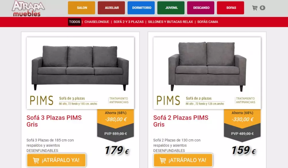 Donde Comprar Sofas Baratos Online Baci Living Room