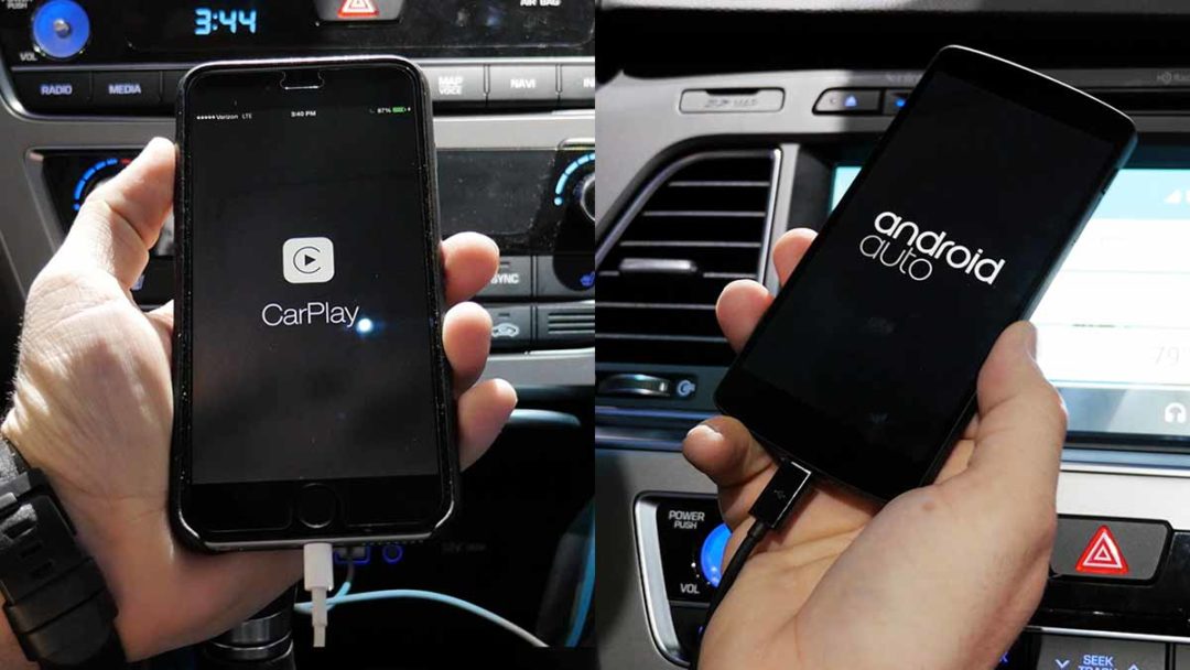 Apple CarPlay comparativa con Android Auto
