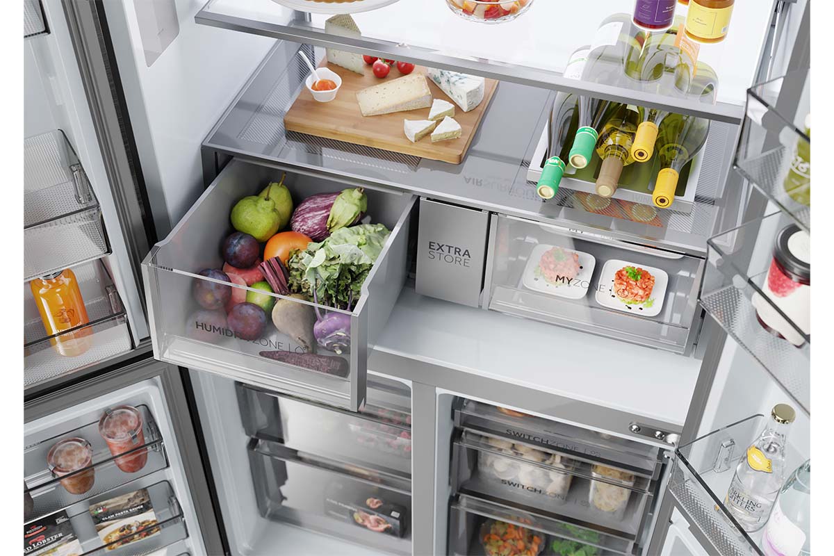 Haier lanza el frigorífico Cube 90 Series 7, ideal para conservar los alimentos más tiempo 2