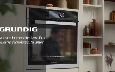 Las claves de los hornos HotAero Pro de Grundig